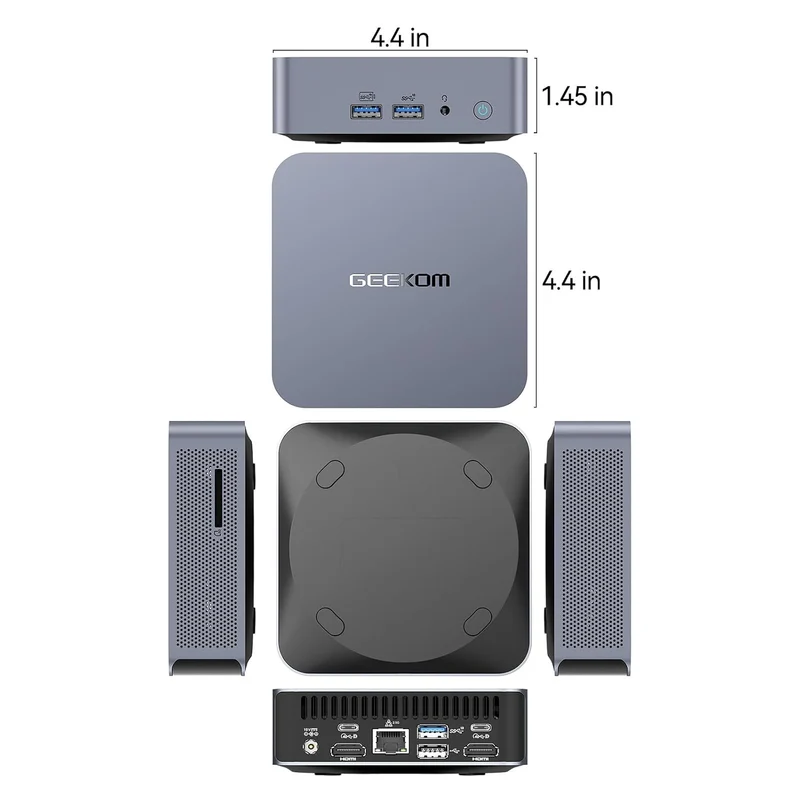 Mini PC GEEKOM GT12 Pro 32 GB RAM 1 TB SSD, con i7-12650H y Windows 11 Pro