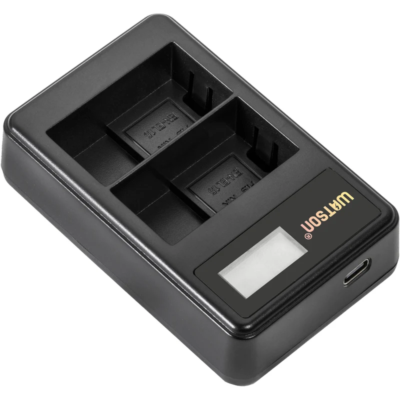 Cargador Watson Mini Duo USB-C para Nikon EN-EL15
