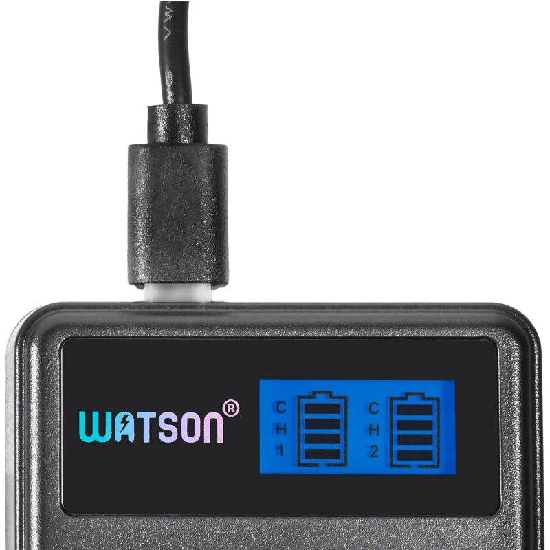 Cargador Watson Mini Duo USB-C para Nikon EN-EL15