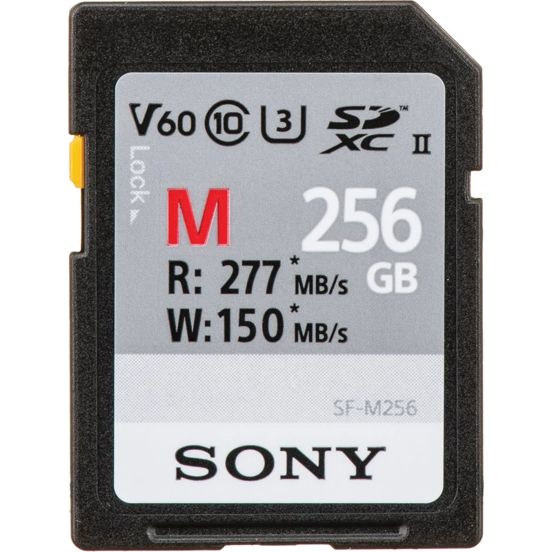 Tarjeta Sony 256GB SF-M UHS-II SDXC (2-Pack)