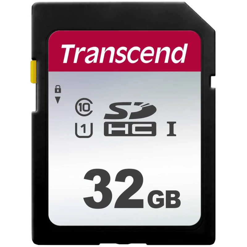 Tarjeta Transcend 32GB 300S UHS-I SDHC (3-Pack)