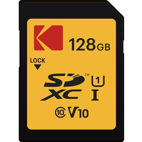 Tarjeta Kodak 128GB Premium Performance UHS-I SDXC