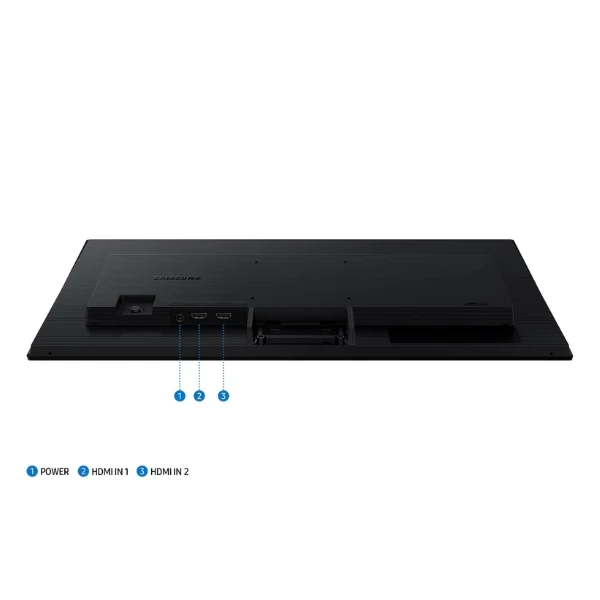 Monitor Samsung Essential S32GD 24" FHD Plano 120Hz - Negro