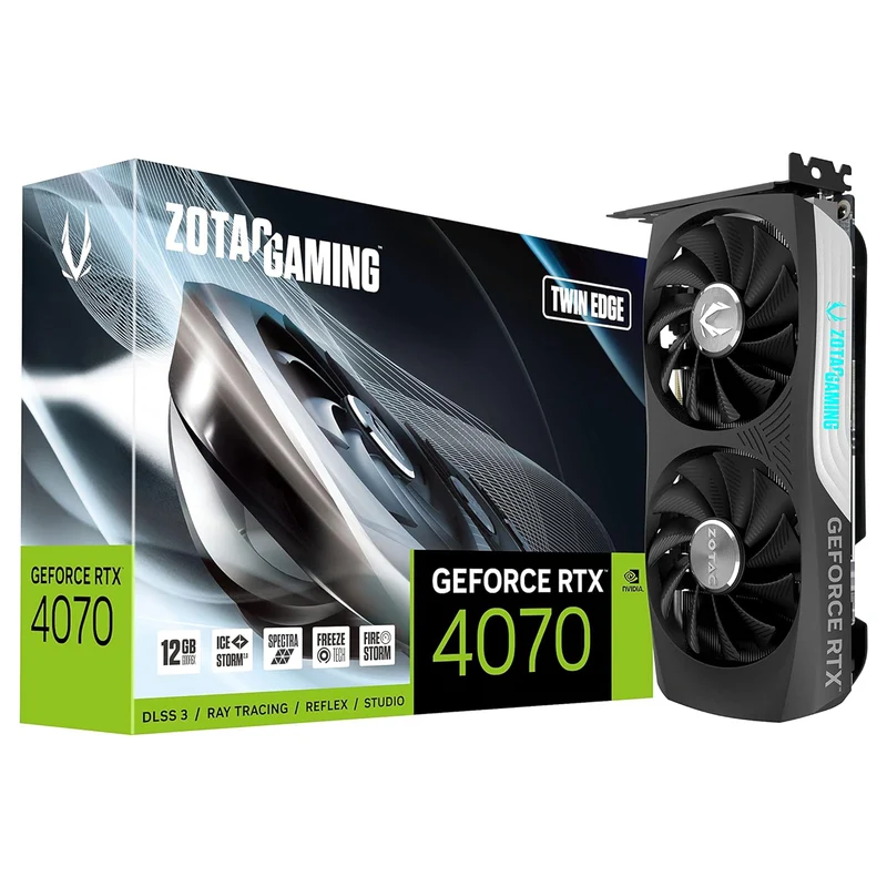 ZOTAC Gaming GeForce RTX 4070 Twin Edge 12GB GDDR6X