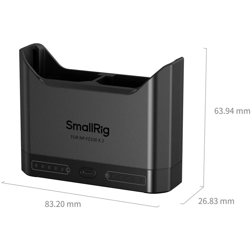Cargador SmallRig NP-FZ100 Camera Double Bay