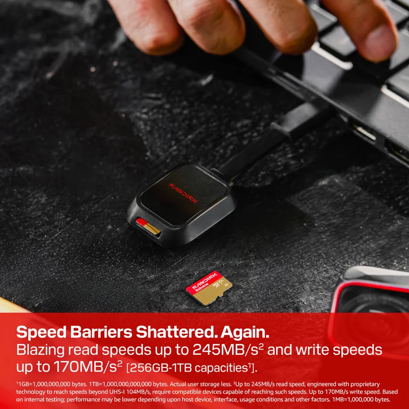 Tarjeta SanDisk 32GB Extreme UHS-I microSDHC (5-Pack)
