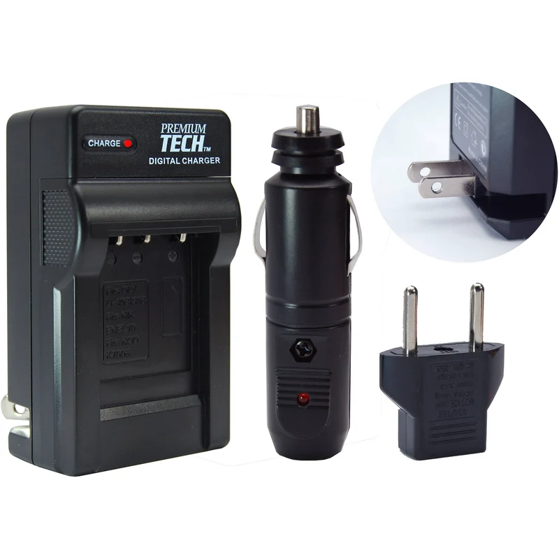 Cargador Premium Tech PT-64 para Nikon EN-EL15 Type