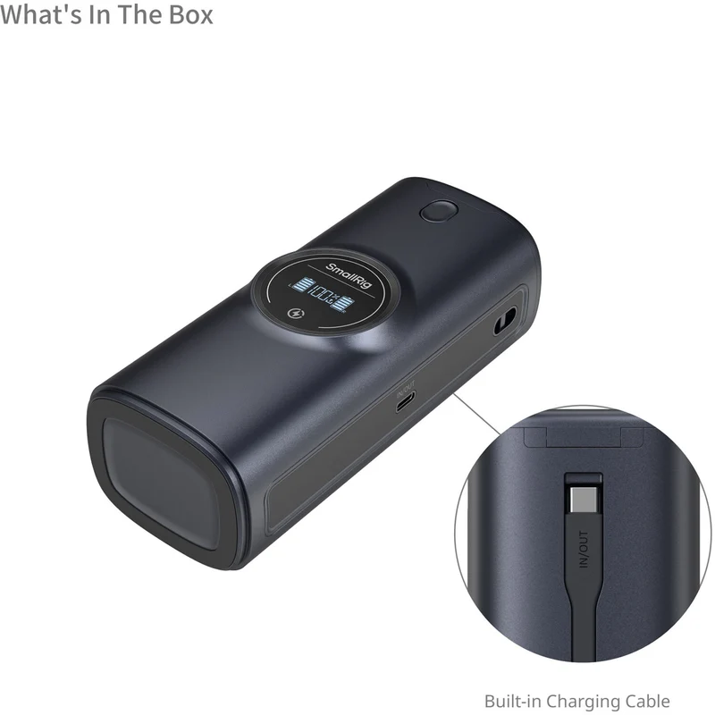 Cargador SmallRig EN-EL15C Power Bank 2 bahías Case