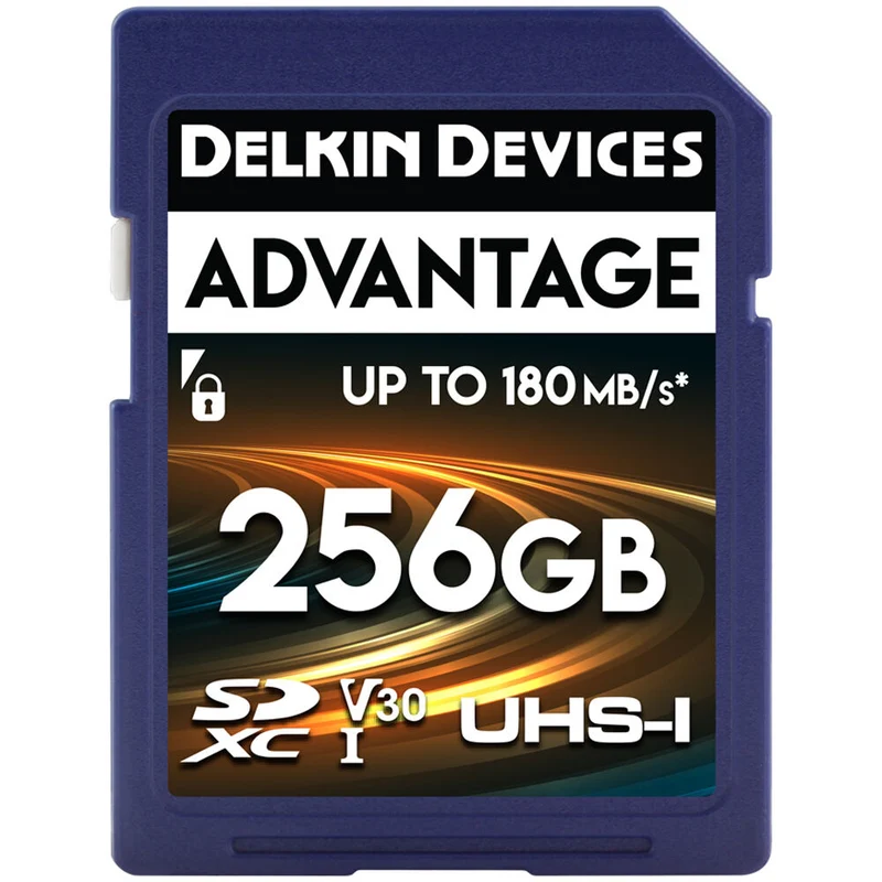 Tarjeta Delkin Devices 256GB ADVANTAGE UHS-I SDXC (2-Pack)