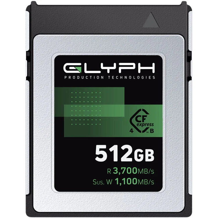 Tarjeta CFexpress Type B Glyph Technologies 512GB Capture+ CFexpress 4.0 Type B (2-Pack)