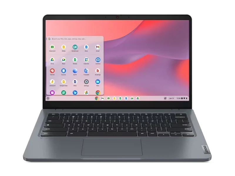 Laptop Lenovo 14e Chromebook Gen 3 14", Intel N100 4 Núcleos, 8GB DDR5, 64 GB eMMC, Táctil