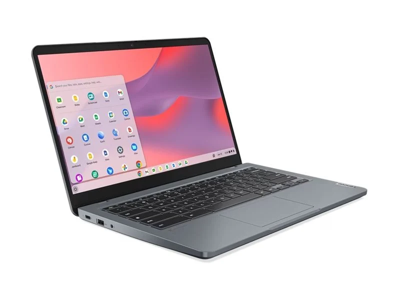 Laptop Lenovo 14e Chromebook Gen 3 14", Intel N100 4 Núcleos, 8GB DDR5, 64 GB eMMC, Táctil