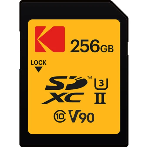 Tarjeta Kodak 256GB Ultra Pro Performance UHS-II SDXC
