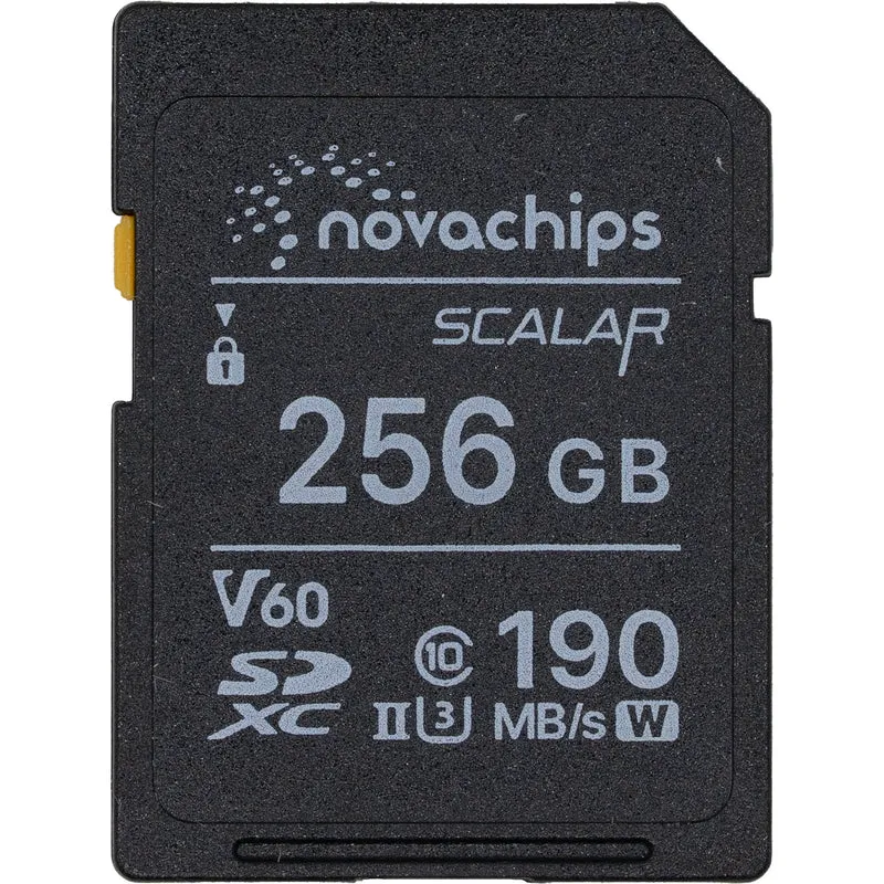 Tarjeta Novachips 256GB Scalar UHS-II SDXC
