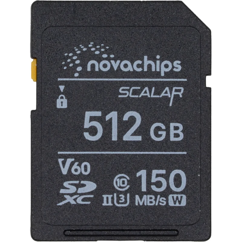 Tarjeta Novachips 512GB Scalar UHS-II SDXC