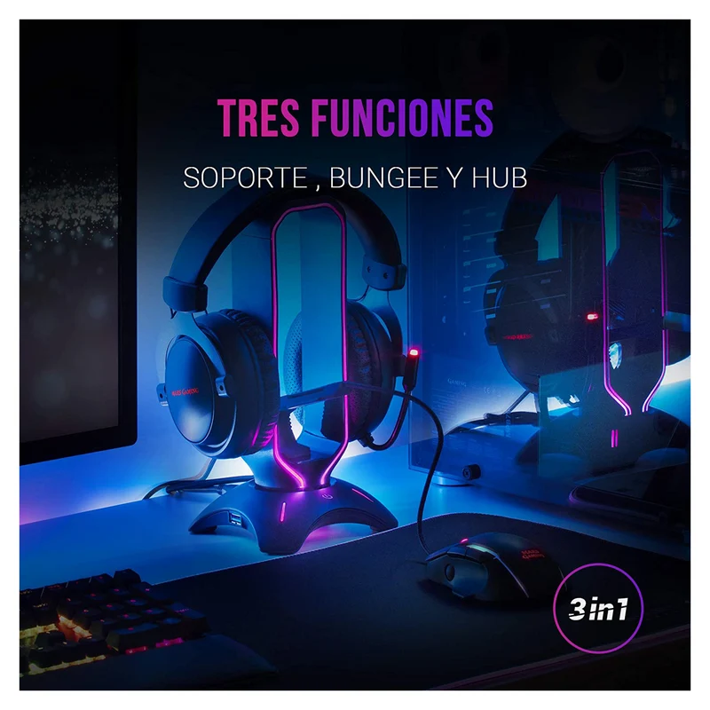 Pack Rapoo VH710 + V500 PRO + V20S + MHHPRO 3in1 Rgb