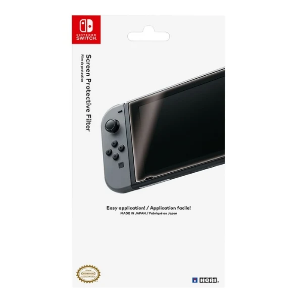 Protector de Pantalla HORI para Nintendo Switch - 873124006179 - Transparente