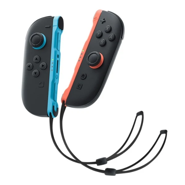 Correas para Joy-Con 2 de Nintendo Switch 2 - Set de 2 - Azul Claro / Rojo Claro - 45496886011