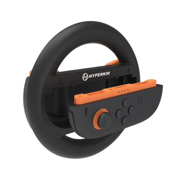 Volante de Carreras 2 Piezas para Nintendo Switch 2 - Hyperkin Racing Wheel Set - Negro