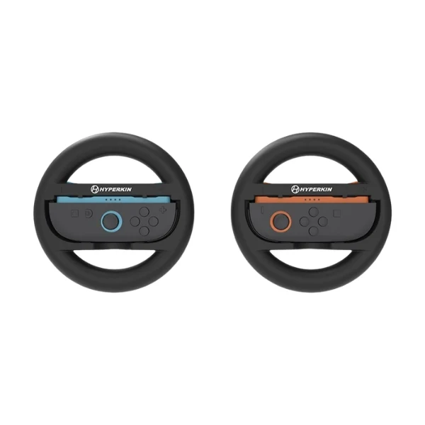 Volante de Carreras 2 Piezas para Nintendo Switch 2 - Hyperkin Racing Wheel Set - Negro