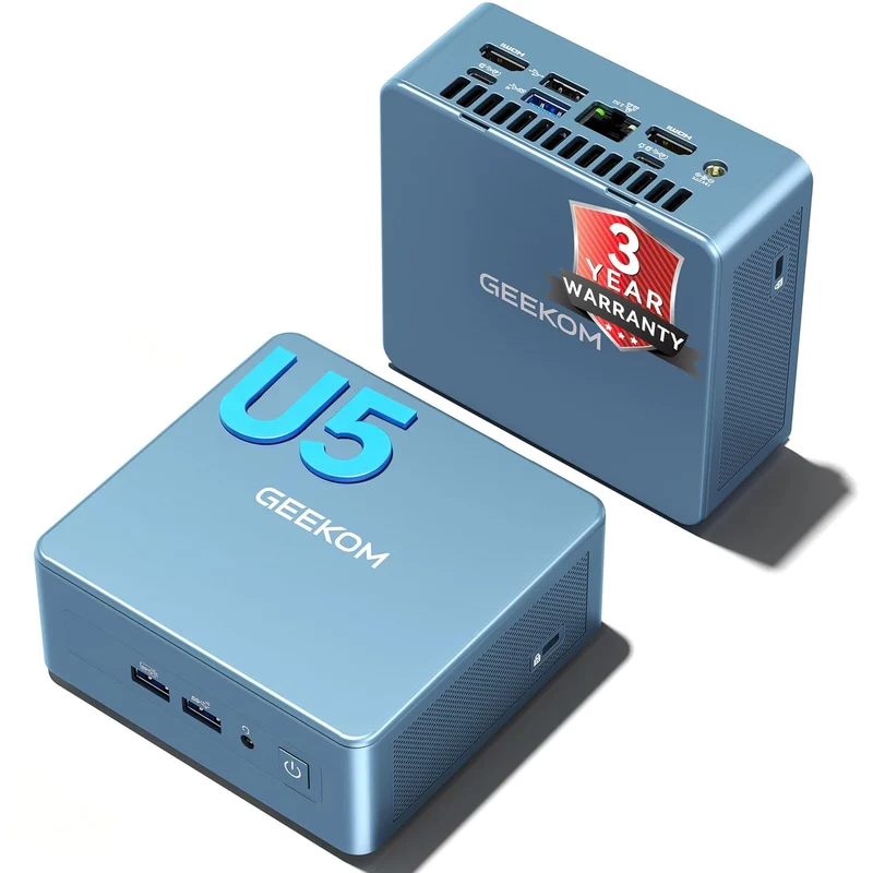 Mini PC GEEKOM IT12 16 GB RAM 512 GB SSD, con Ultra 5-125U