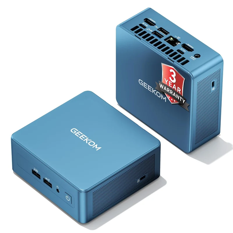 Mini PC GEEKOM IT12 16 GB RAM 512 GB SSD, con i3-12300HE