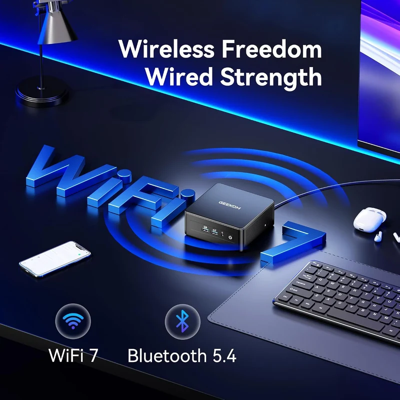 Mini PC GEEKOM IT15 32 GB RAM 1 TB SSD, con Ultra 9 285H