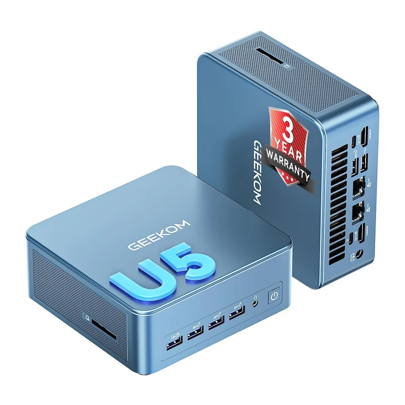Mini PC GEEKOM IT12 Max 16 GB RAM 500 GB SSD, con U5-125U