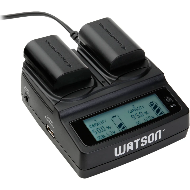 Cargador Watson Duo LCD II