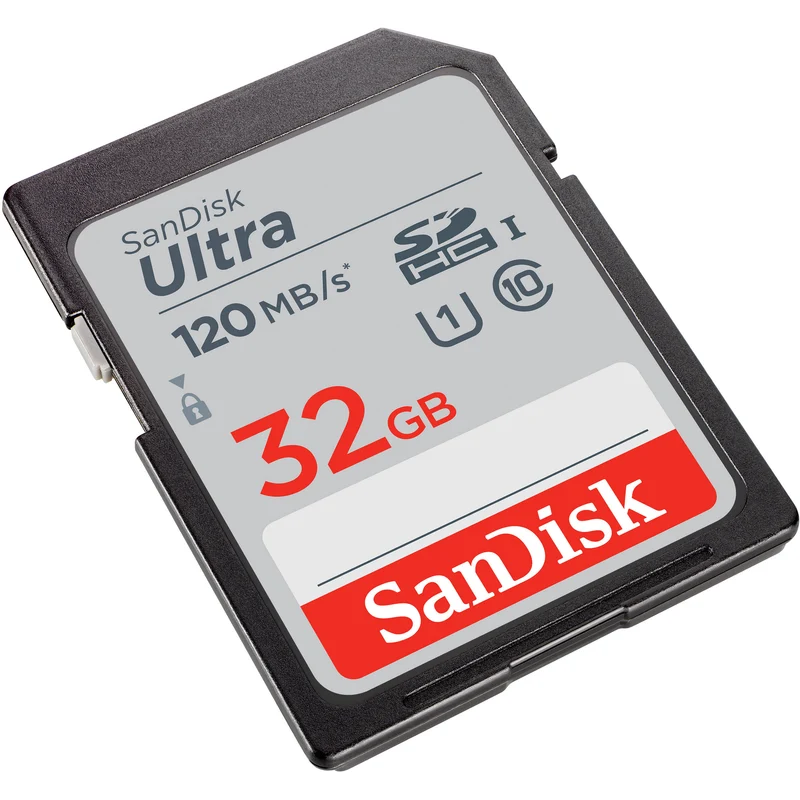 Tarjeta SanDisk 32GB Ultra UHS-I SDHC (2-Pack)