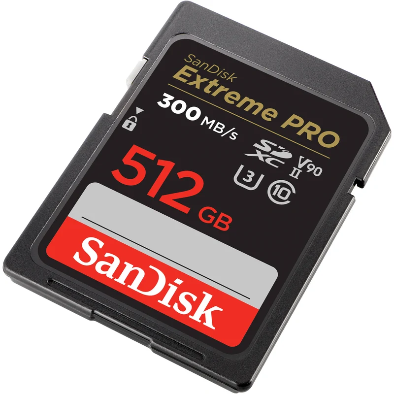 Tarjeta SanDisk 512GB Extreme PRO UHS-II SDXC (2-Pack)