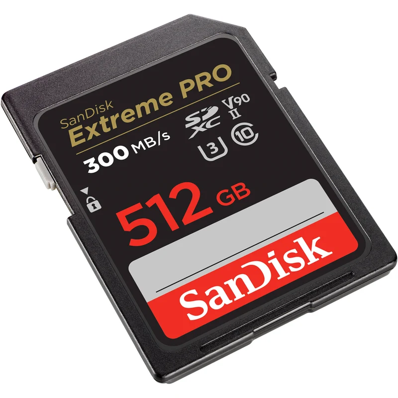 Tarjeta SanDisk 512GB Extreme PRO UHS-II SDXC (2-Pack)