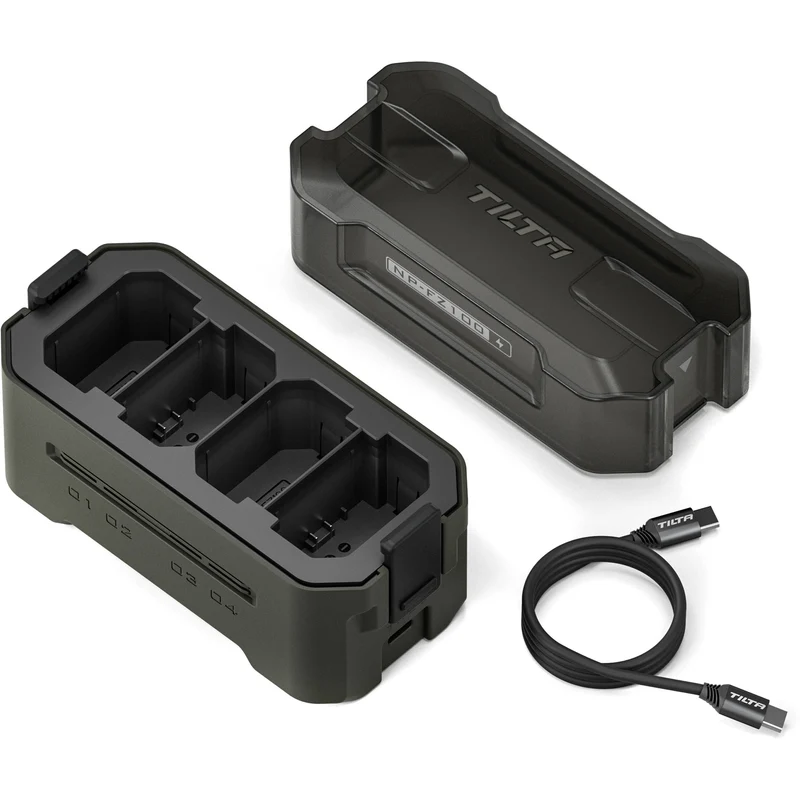 Cargador Tilta Portable Charging Station para NP-FZ100 (Green)