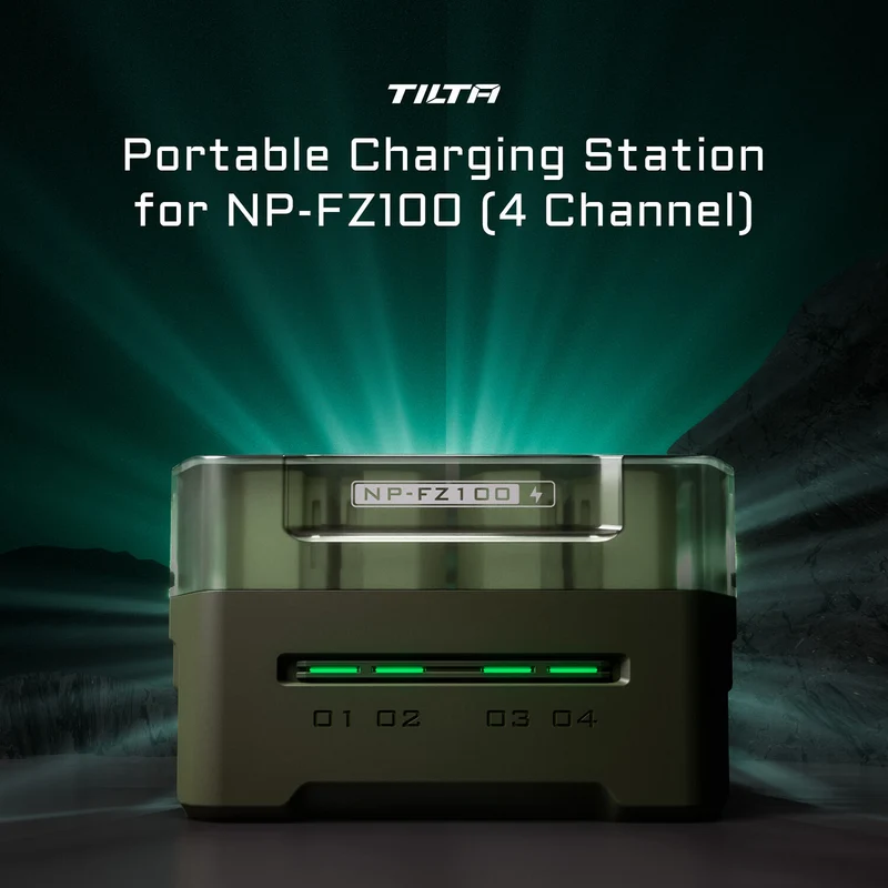 Cargador Tilta Portable Charging Station para NP-FZ100 (Green)