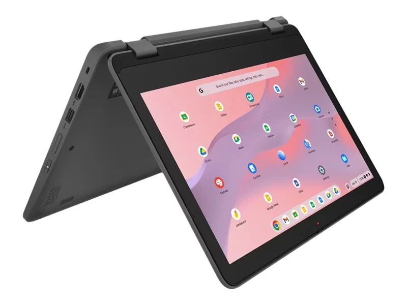 Laptop Lenovo 300e Yoga Chromebook Gen 4 11.6", Mediatek Kompanio 528 8 Núcleos, 8GB DDR4, 32 GB eMMC, ARM Mali-G52 2EE MC2, Táctil