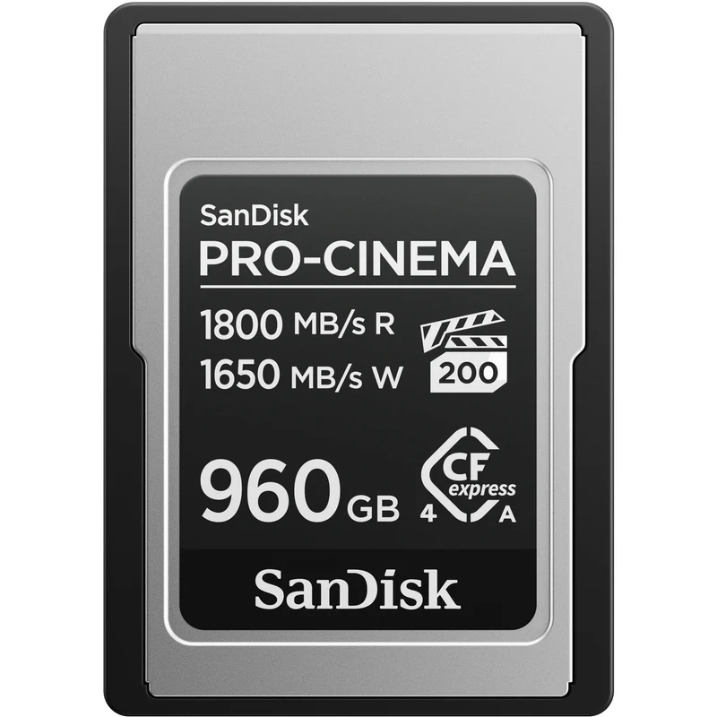 Tarjeta SanDisk 960GB PRO-CINEMA CFexpress Type A