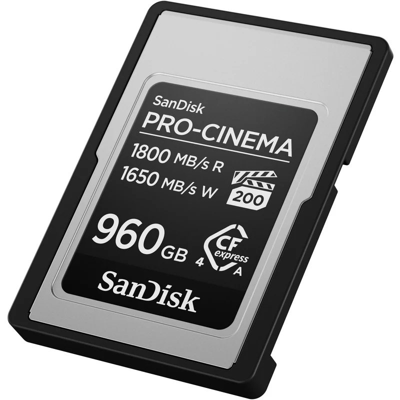Tarjeta SanDisk 960GB PRO-CINEMA CFexpress Type A