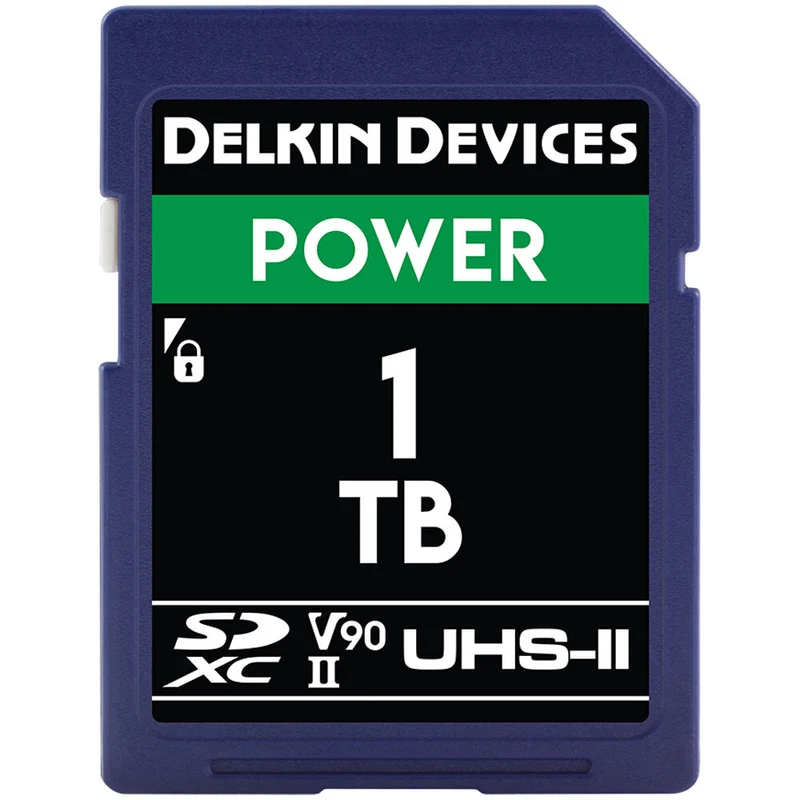 Tarjeta Delkin Devices 1TB POWER UHS-II SDXC