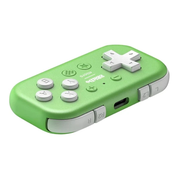 Control Mini Bluetooth Micro para Nintendo Switch - Verde - B0CDG2HKBF