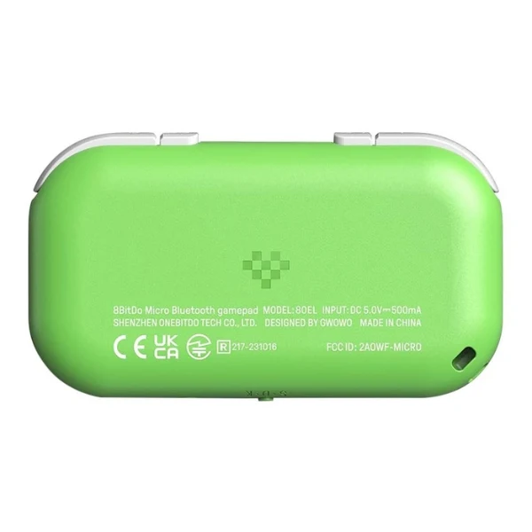 Control Mini Bluetooth Micro para Nintendo Switch - Verde - B0CDG2HKBF