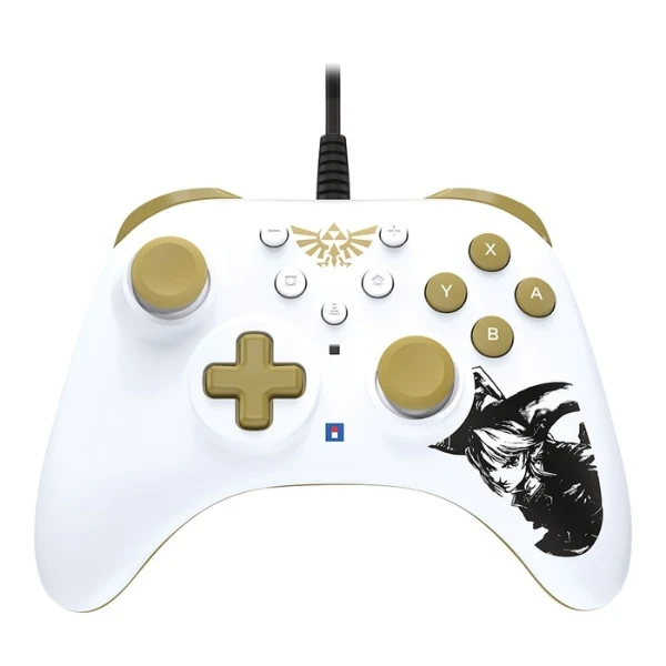 Control Cableado HORIPAD Turbo para Nintendo Switch - The Legend of Zelda - 810050911931 - Blanco