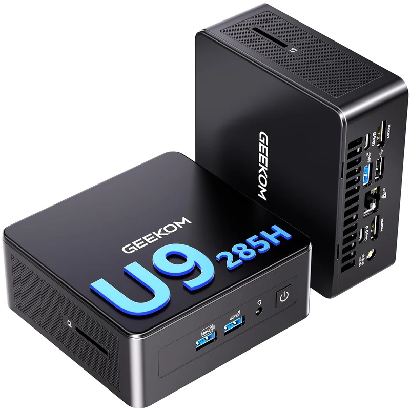 Mini PC GEEKOM IT13 Max 24 GB RAM 500 GB SSD, con Ultra 9 185H y Windows 11