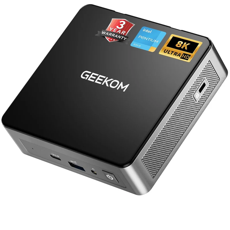 Mini PC GEEKOM Air12 16 GB RAM 256 GB SSD, con Intel N5095