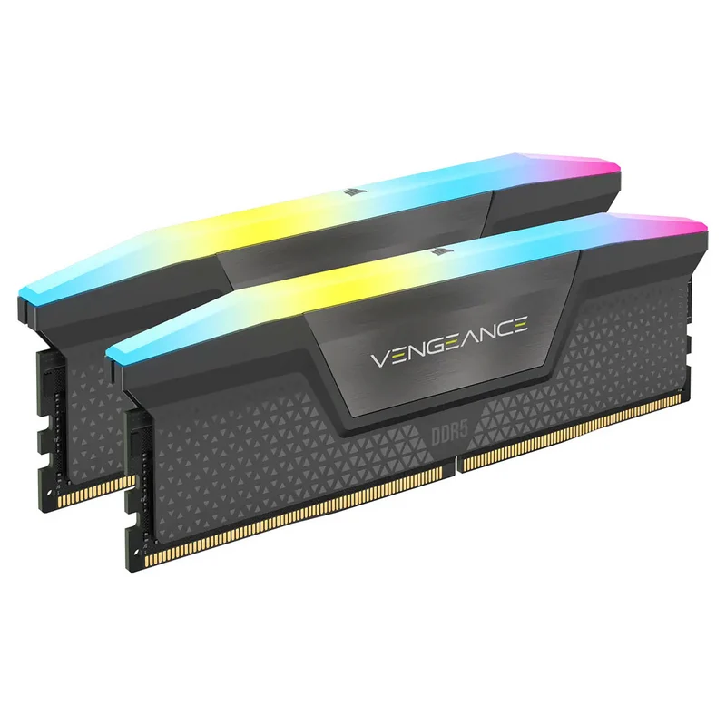 Corsair Vengeance RGB DDR5 32Go (2 x 16Go) 5600 MHz CL40 Noir