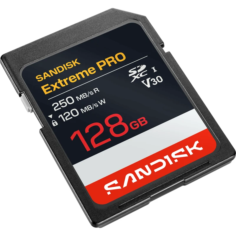 Tarjeta SanDisk 128GB Extreme PRO UHS-I SDXC (2-Pack) (250 MB/s)