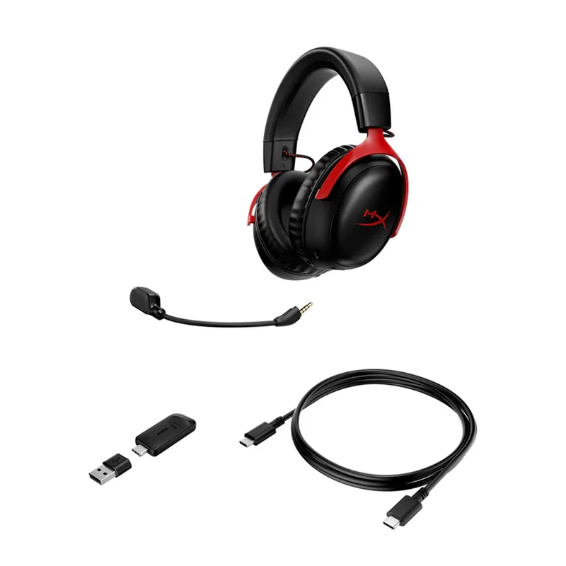 HyperX Cloud III Wireless Red