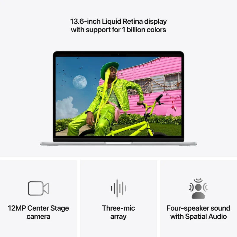 Laptop Apple MacBook Air 13", Apple M5, 16GB, 512 GB SSD