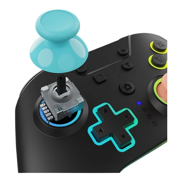 Control Inalámbrico NuRival Hall Effect para Nintendo Switch 2 - M07619-BUOR - Negro