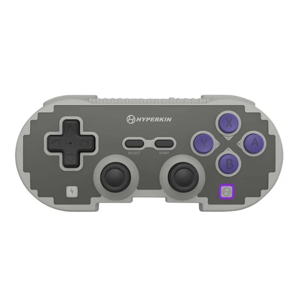 Control Inalámbrico Pixel Art para Nintendo Switch 2 - Retro - M01328-RT - Gris