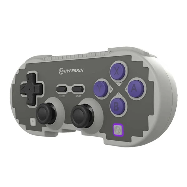 Control Inalámbrico Pixel Art para Nintendo Switch 2 - Retro - M01328-RT - Gris